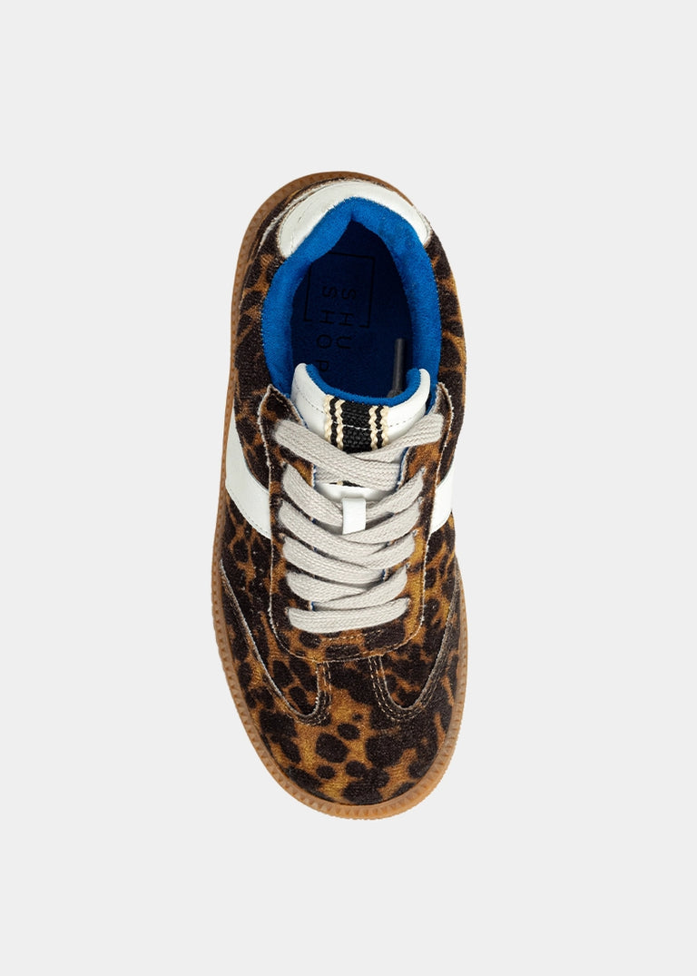 SHUSHOP NIÑA ZAPATILLA SYDNEY MINI LEOPARD PRINT