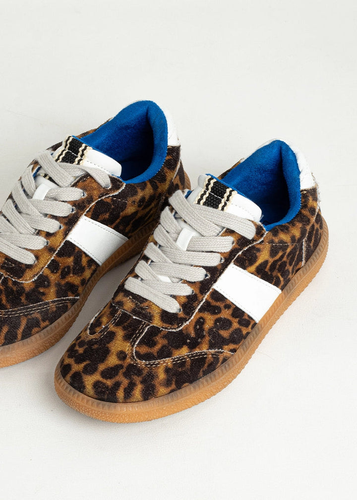SHUSHOP NIÑA ZAPATILLA SYDNEY MINI LEOPARD PRINT