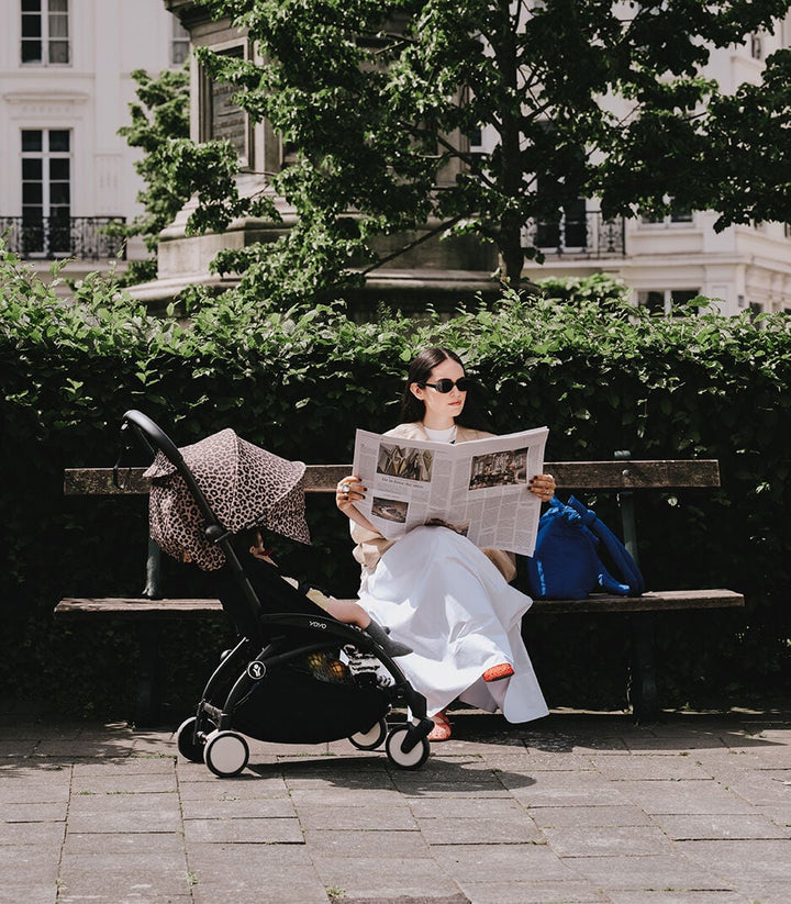 Babyzen Coche Bundle 6+ Black W/Leopar