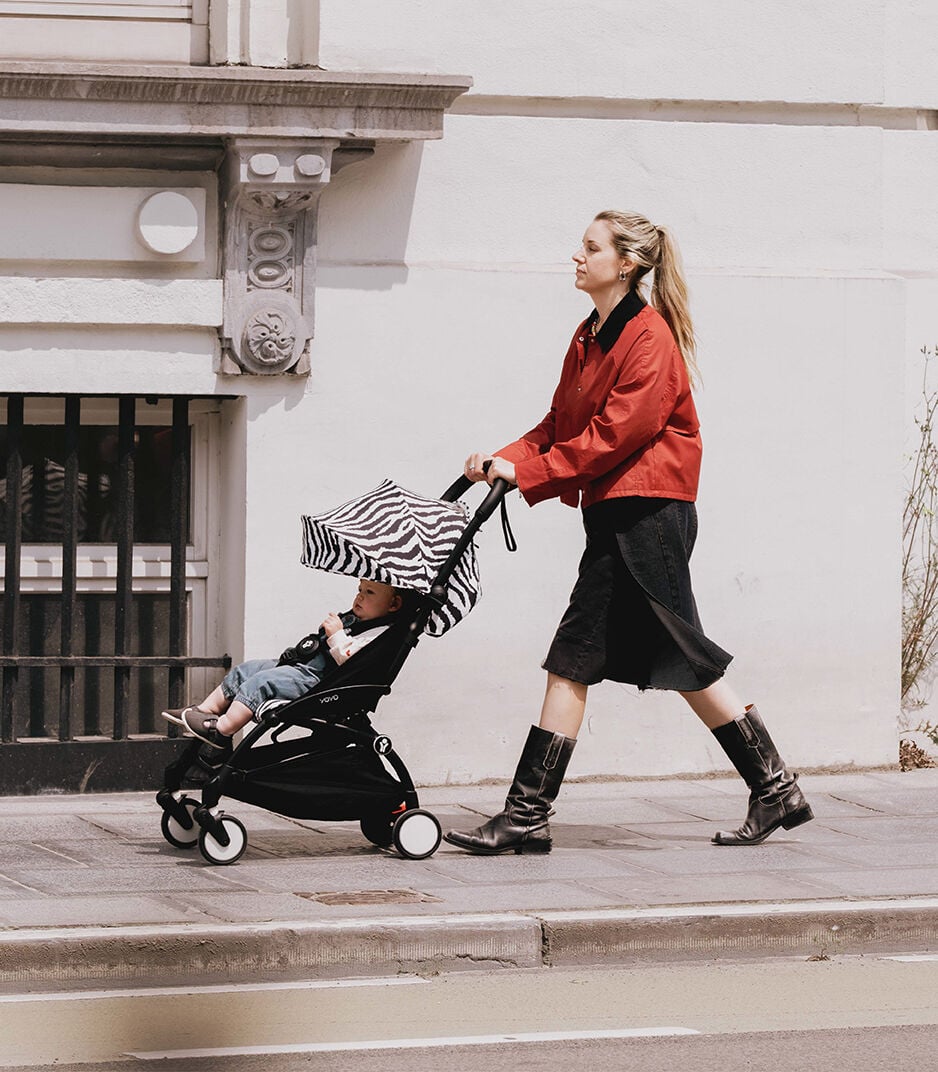 Babyzen Coche Bundle 6+ Black W/Zebra
