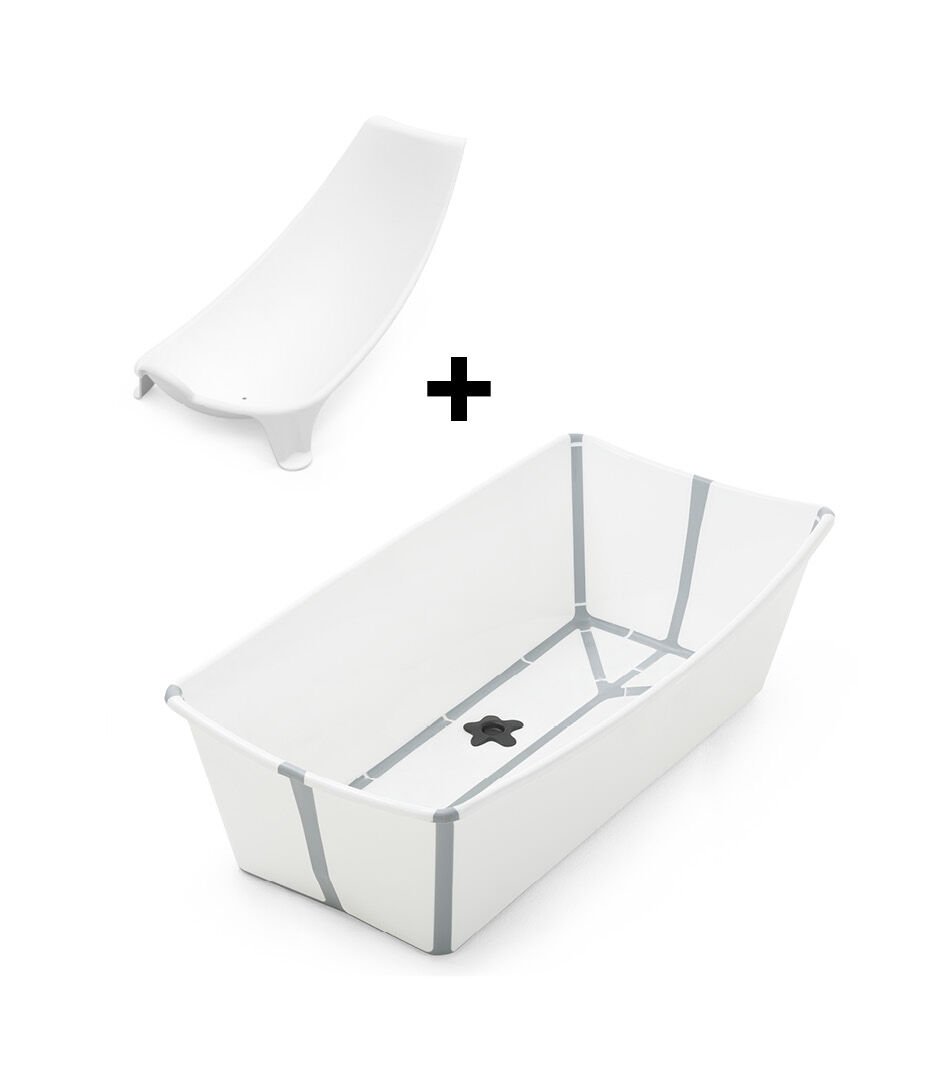 STOKKE TINA FLEXI BATH X LARGE BUNDLE WHITE