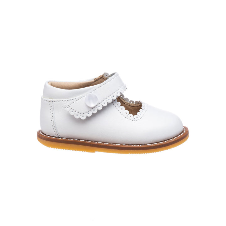 ELEPHANTITO BEBE NIÑA ZAPATO MARY JANE WHITE