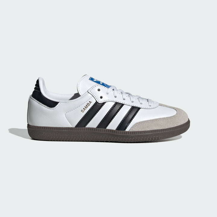 ADIDAS NIÑO ZAPATILLA SAMBA OG J WHITE/BLACK/GUM