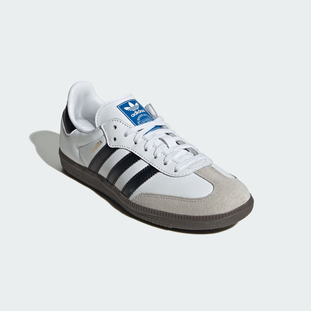 ADIDAS NIÑO ZAPATILLA SAMBA OG J WHITE/BLACK/GUM