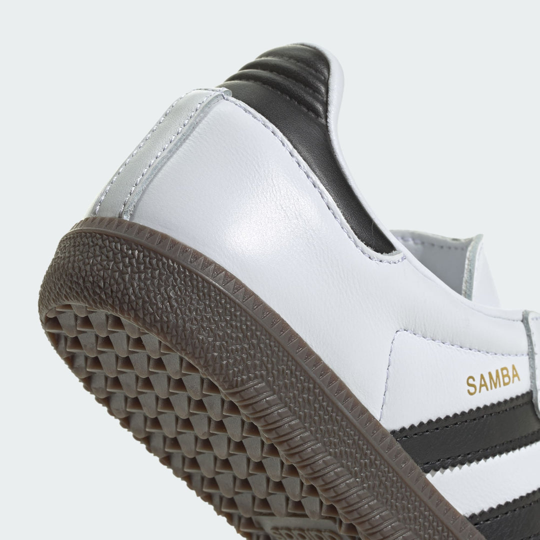 ADIDAS NIÑO ZAPATILLA SAMBA OG J WHITE/BLACK/GUM