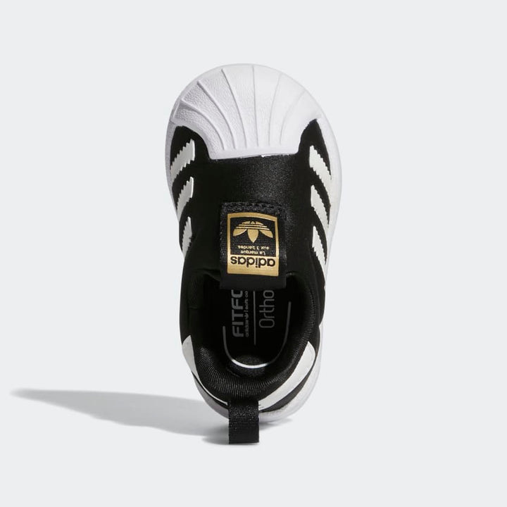 ADIDAS NIÑO ZAPATILLA SUPERSTAR 360 I BLACK/WHITE/GOLD