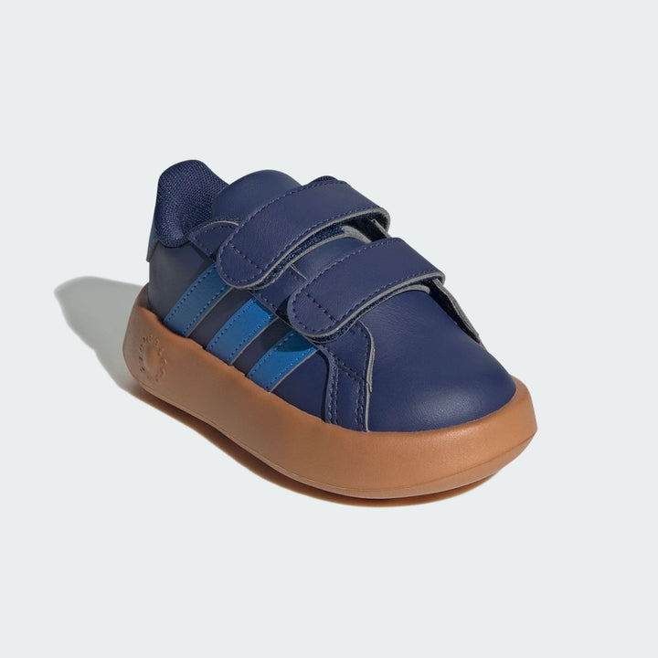 ADIDAS NIÑO ZAPATILLA GRAND COURT 2.0 DKBLU/BRYL/GUM03