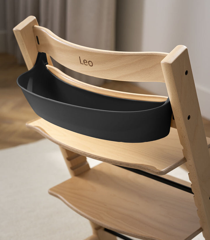 STOKKE SILLA DE COMER TRIPP TRAPP WITH ALMACENAJE NEGRO