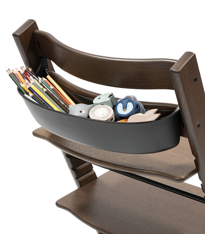 STOKKE SILLA DE COMER TRIPP TRAPP WITH ALMACENAJE NEGRO