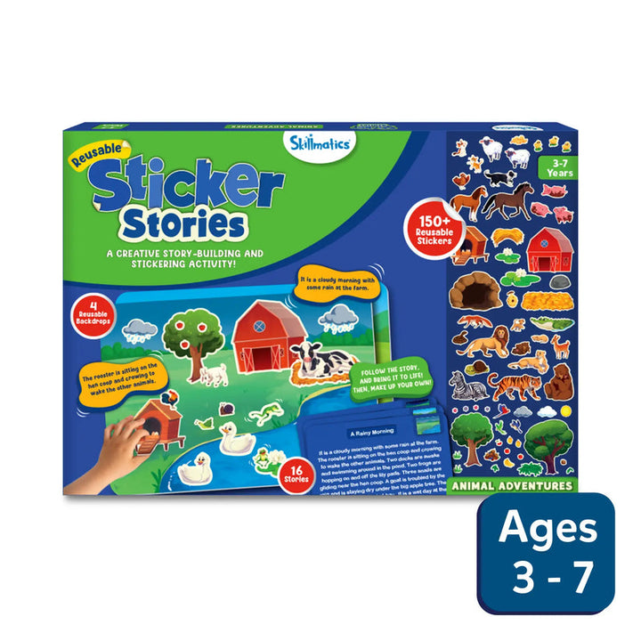 SKILLMATICS STICKER STORIES ANIMAL ADVENTURES