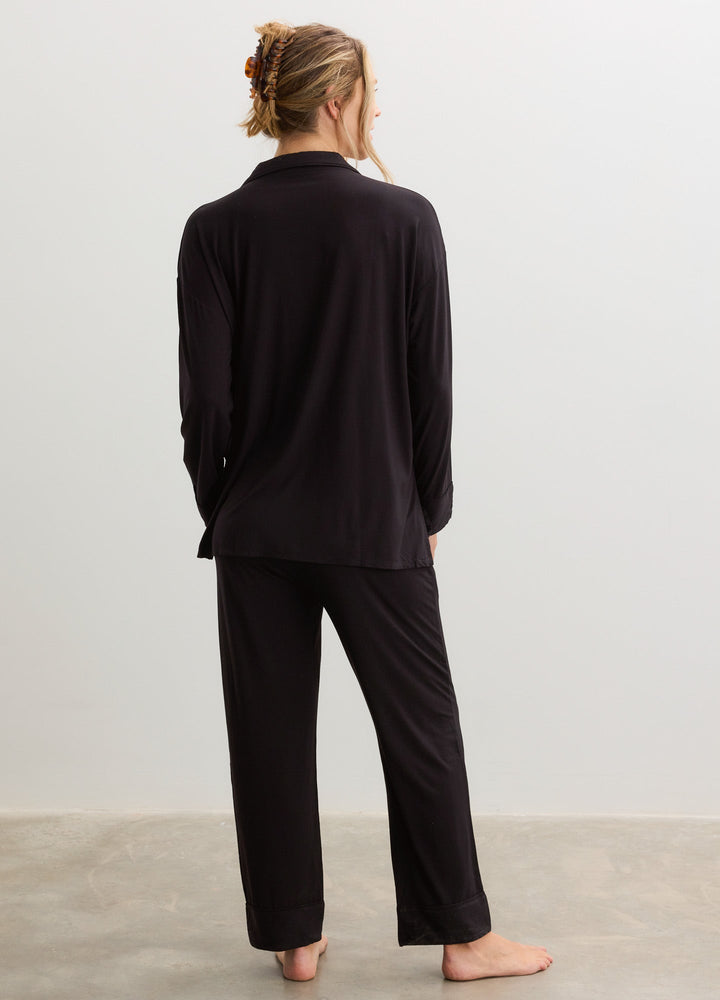 Pijama The Ultra Soft Jersey Black - vista 4