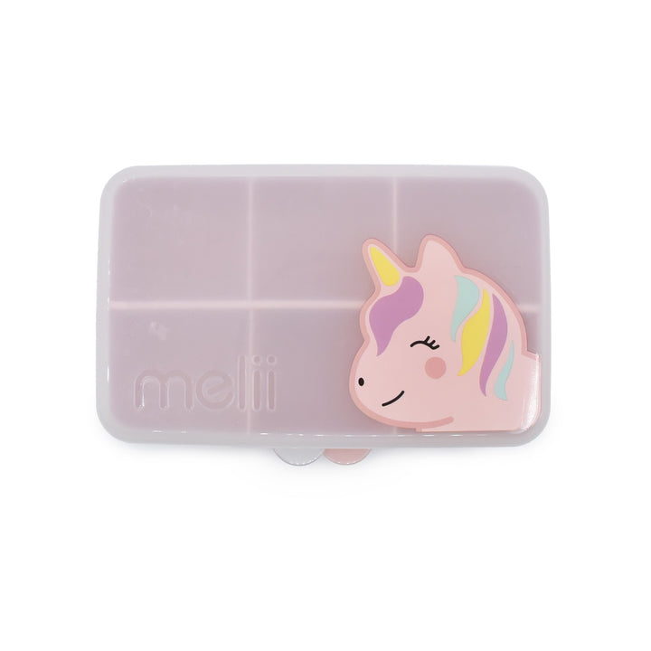 MELII MINI VASIJA CON TAPA PINK UNICORN PRINT