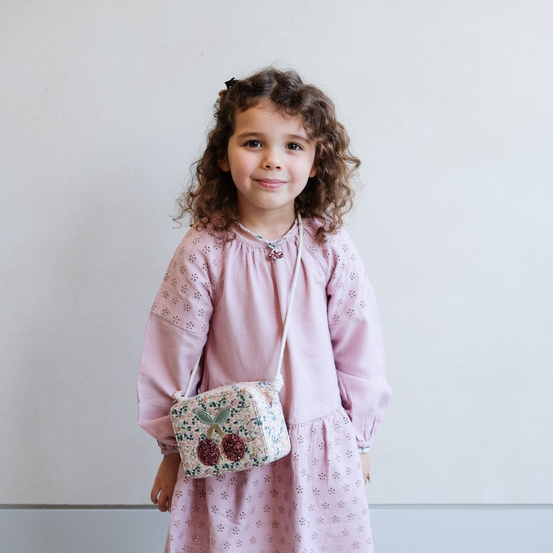 MIMI & LULA NIÑA CARTERA FLORAL CHERRIES