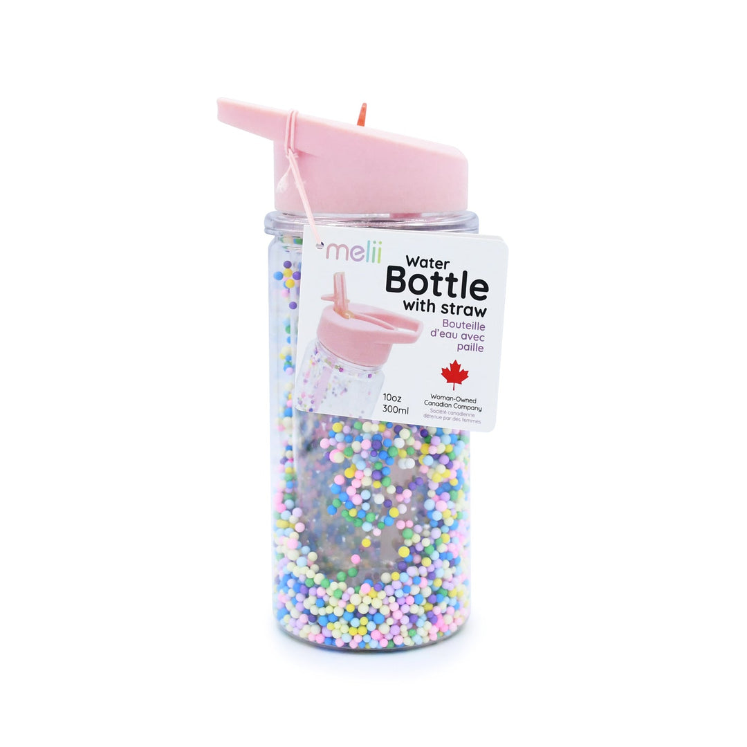 MELII TERMO CON CARRIZO FOAM BALLS GIRL COLORS 300ML PINK