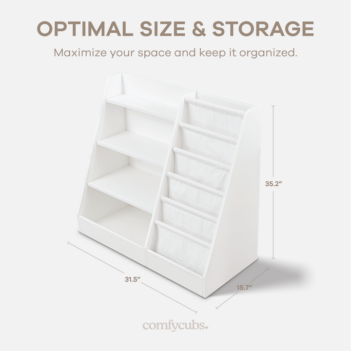 COMFY CUBS ESTANTERIA PARA LIBROS WHITE