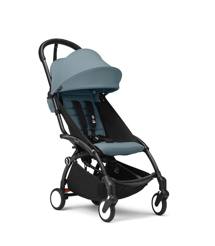 Babyzen Coche Bundle 6+ Black W/Aqua