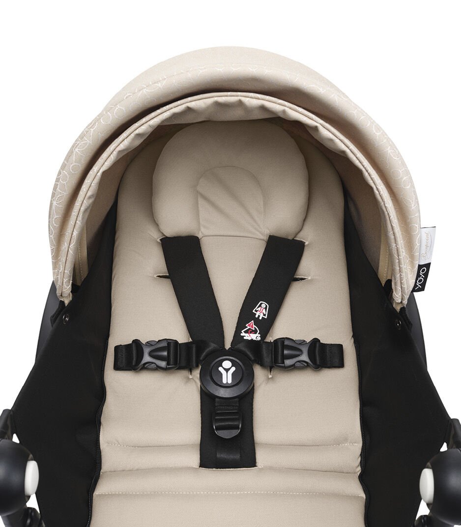 BABYZEN CANASTA PARA COCHE YOYO 0+ NEWBORN BONPOINT BEIGE