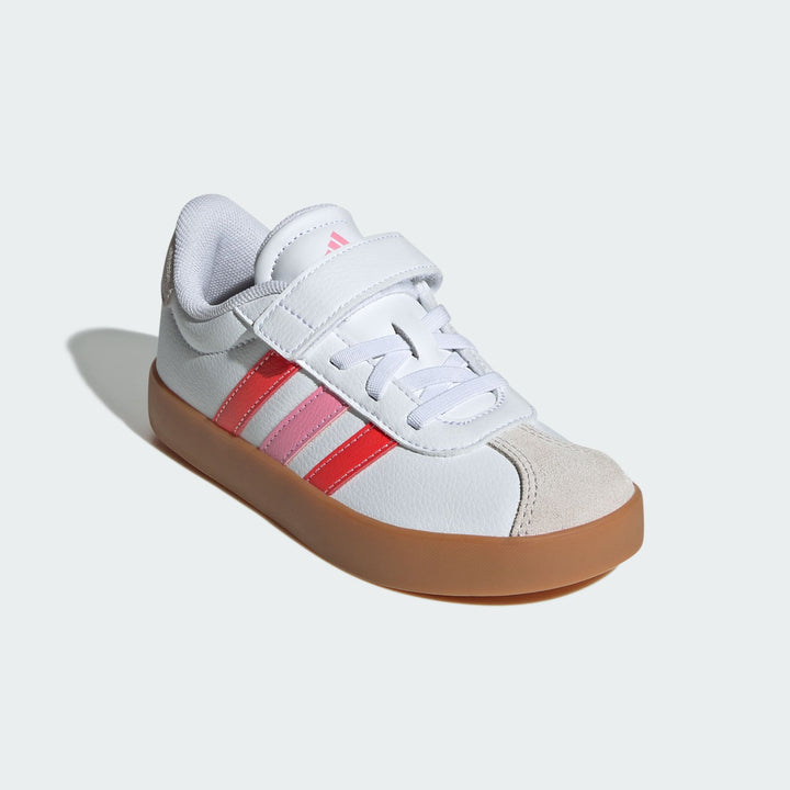 ADIDAS NIÑO ZAPATILLA VL COURT 3.0 EL C FTWWHT/BRIRED/BLIPNK
