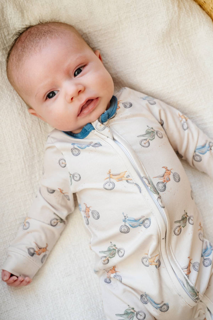 COPPER PEARL BEBE NIÑO PIJAMA CON CREMALLERA RYDER