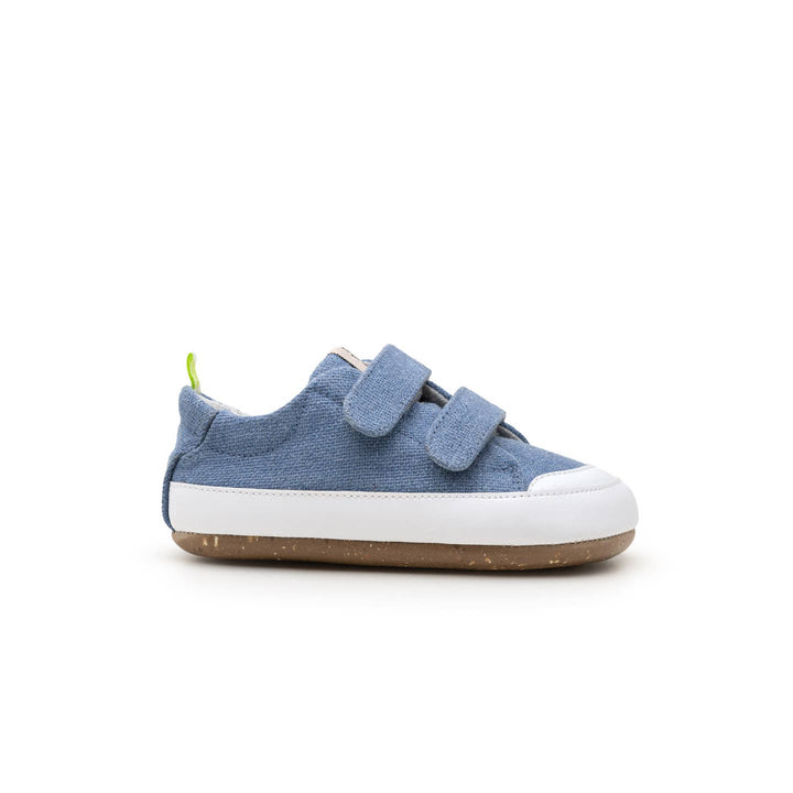 TIP TOEY JOEY BEBE NIÑO ZAPATILLA BOSSY GREEN AZUL TUPI ECO CANVAS