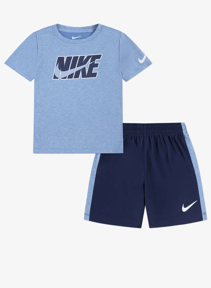 NIKE NIÑO CONJ. DE SHORT NKB B NK DROP M/C MIDNIGHT NAVY
