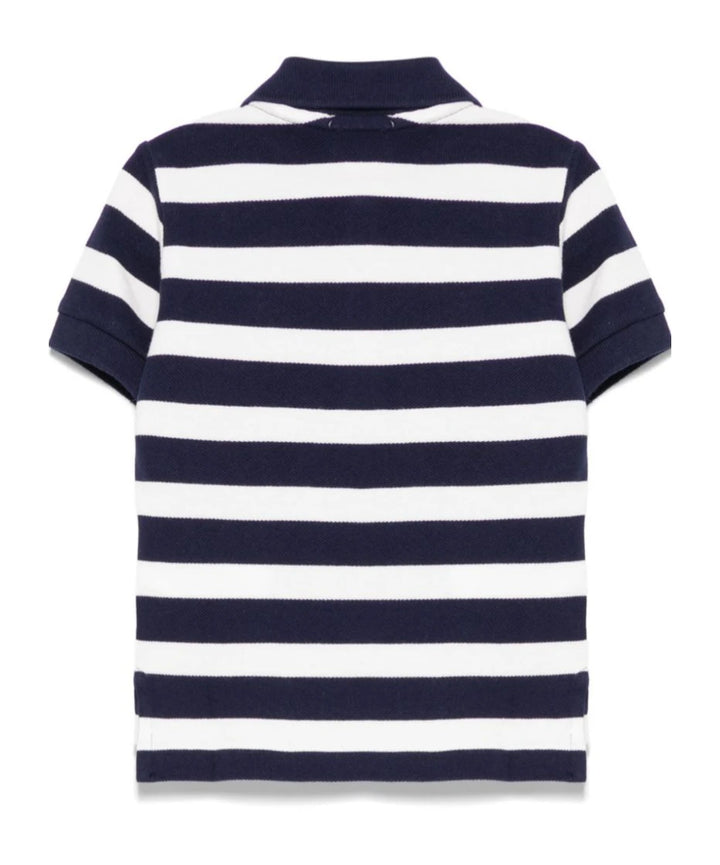 RALPH LAUREN BEBE NIÑO POLO NEWPORT NAVY/PAPER WHITE