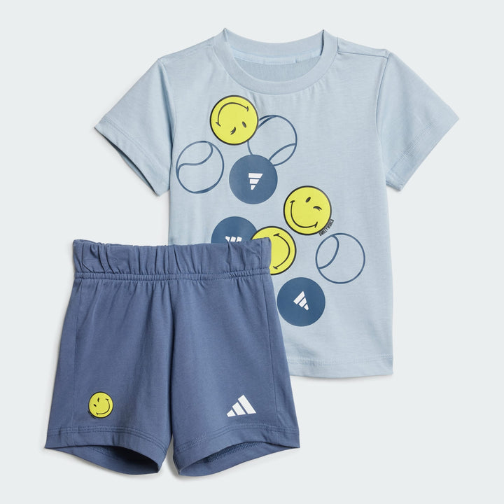 ADIDAS NIÑO CONJ. DE SHORT I SMI SUMMER WONBLU/PRLOIN/BYELLO/WHIT