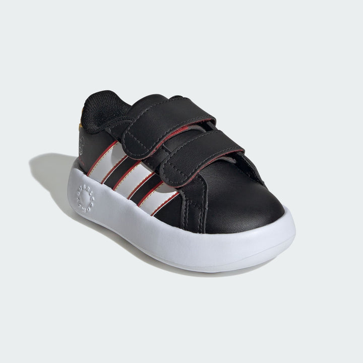 ADIDAS NIÑO ZAPATILLA GRAND COURT MICKEY CBLK/FTWHT/COLRED