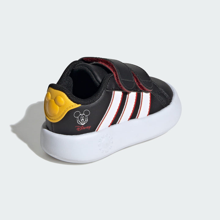 ADIDAS NIÑO ZAPATILLA GRAND COURT MICKEY CBLK/FTWHT/COLRED