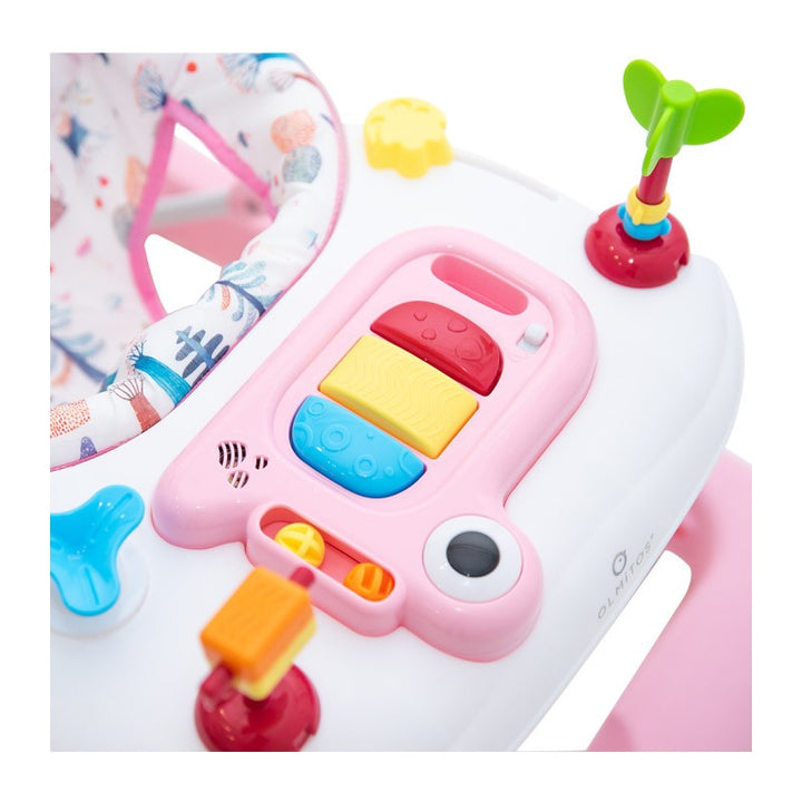 Olmitos Andadera Animals Pink