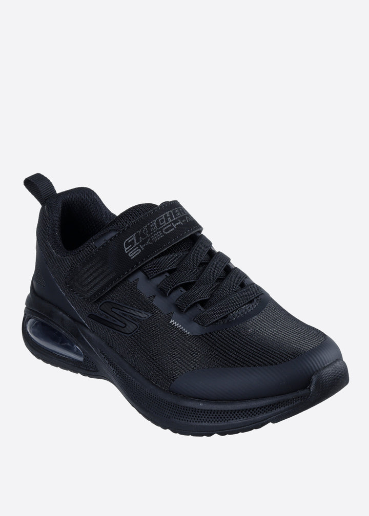 SKECHERS NIÑO ZAPATILLA MICROSPEC MAX ADVANCE BLACK
