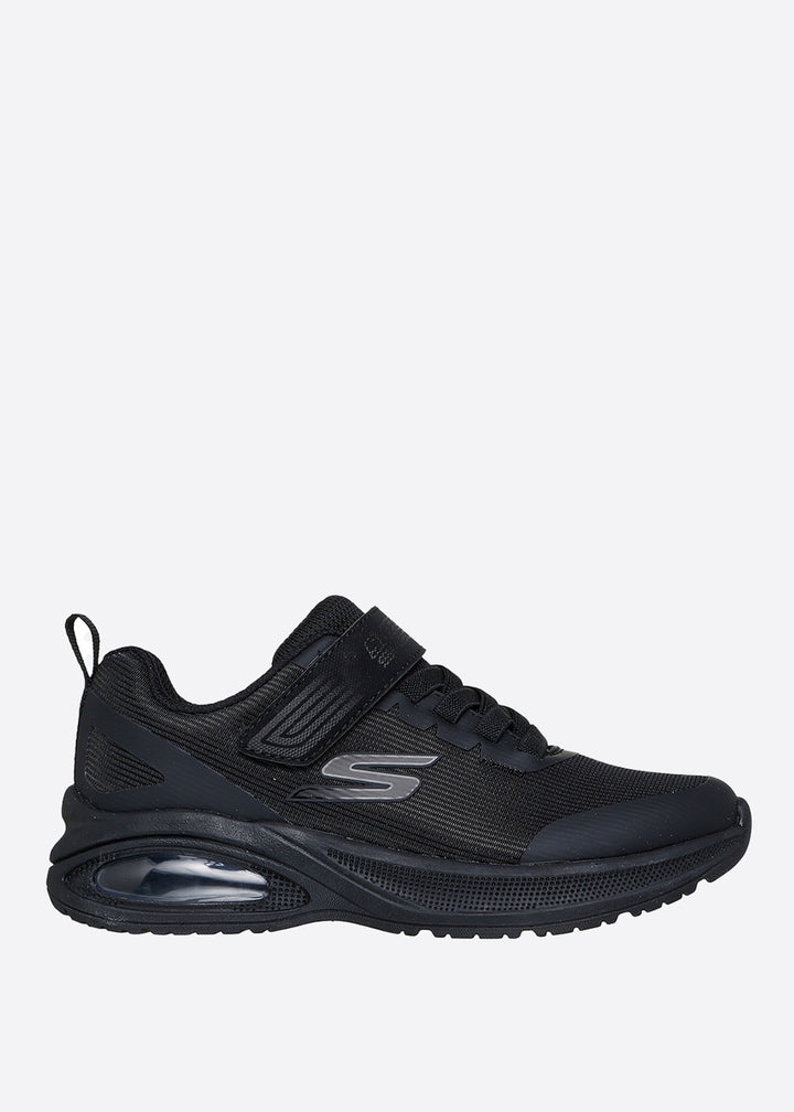 SKECHERS NIÑO ZAPATILLA MICROSPEC MAX ADVANCE BLACK