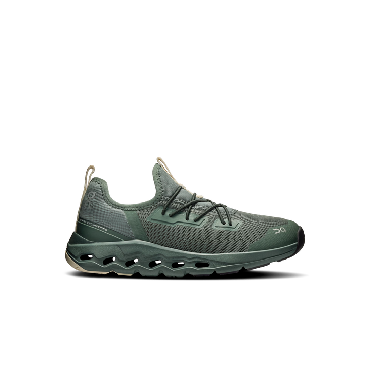 ON RUNNING NIÑO ZAPATILLA CLOUDLEAP OLIVE/GHOST