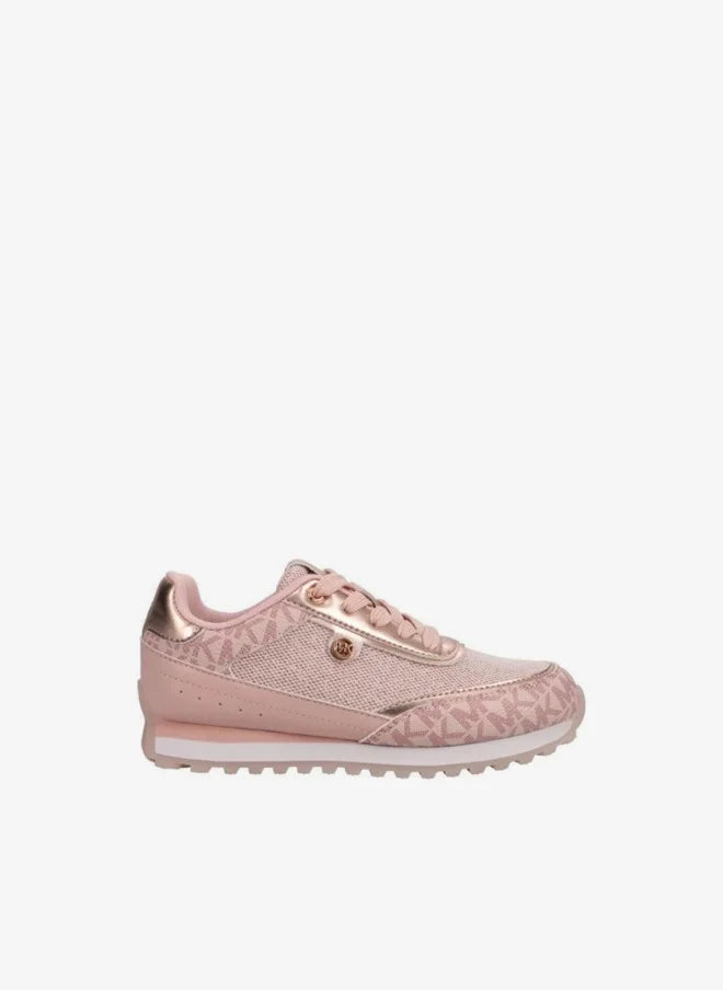 MICHAEL KORS NIÑA ZAPATILLA NOVA PINK MESH/ROSE GOLD METALLIC/BALLET MONOGRAM