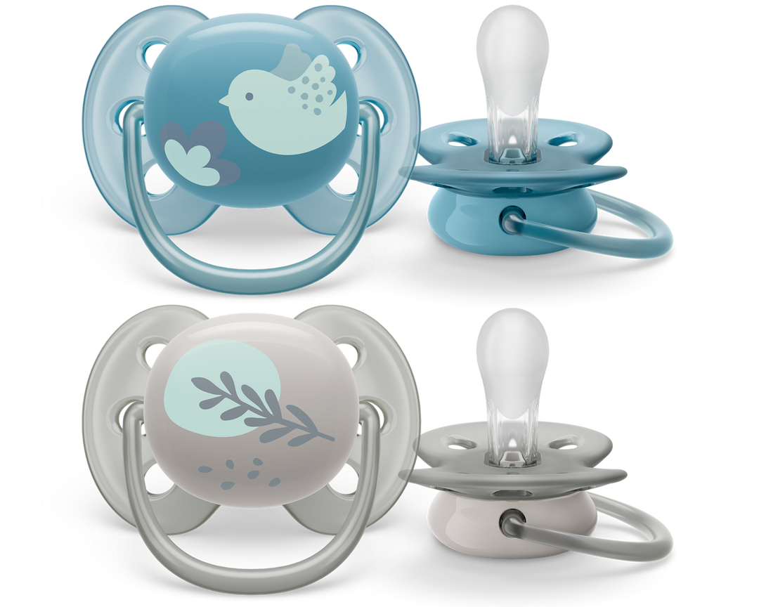 AVENT CHUPETES ULTRA SOFT 6-18M NIÑO 2PCS