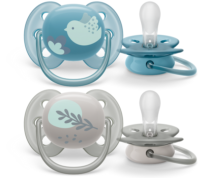 AVENT CHUPETES ULTRA SOFT 6-18M NIÑO 2PCS