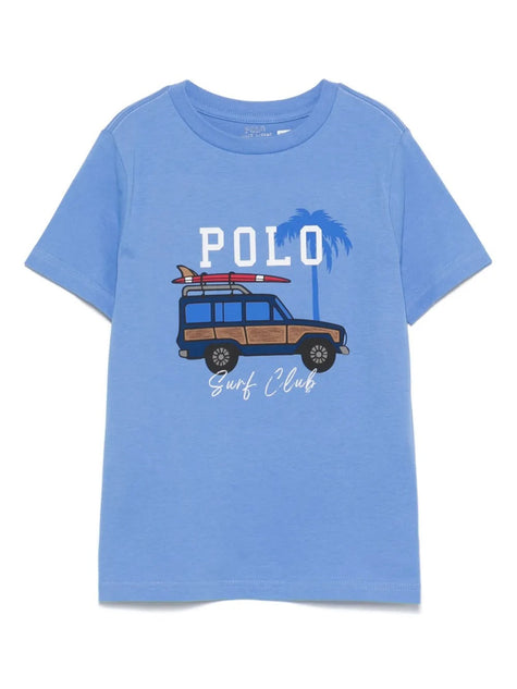 RALPH LAUREN NIÑO TSHIRT HARBOR ISLAND BLUE