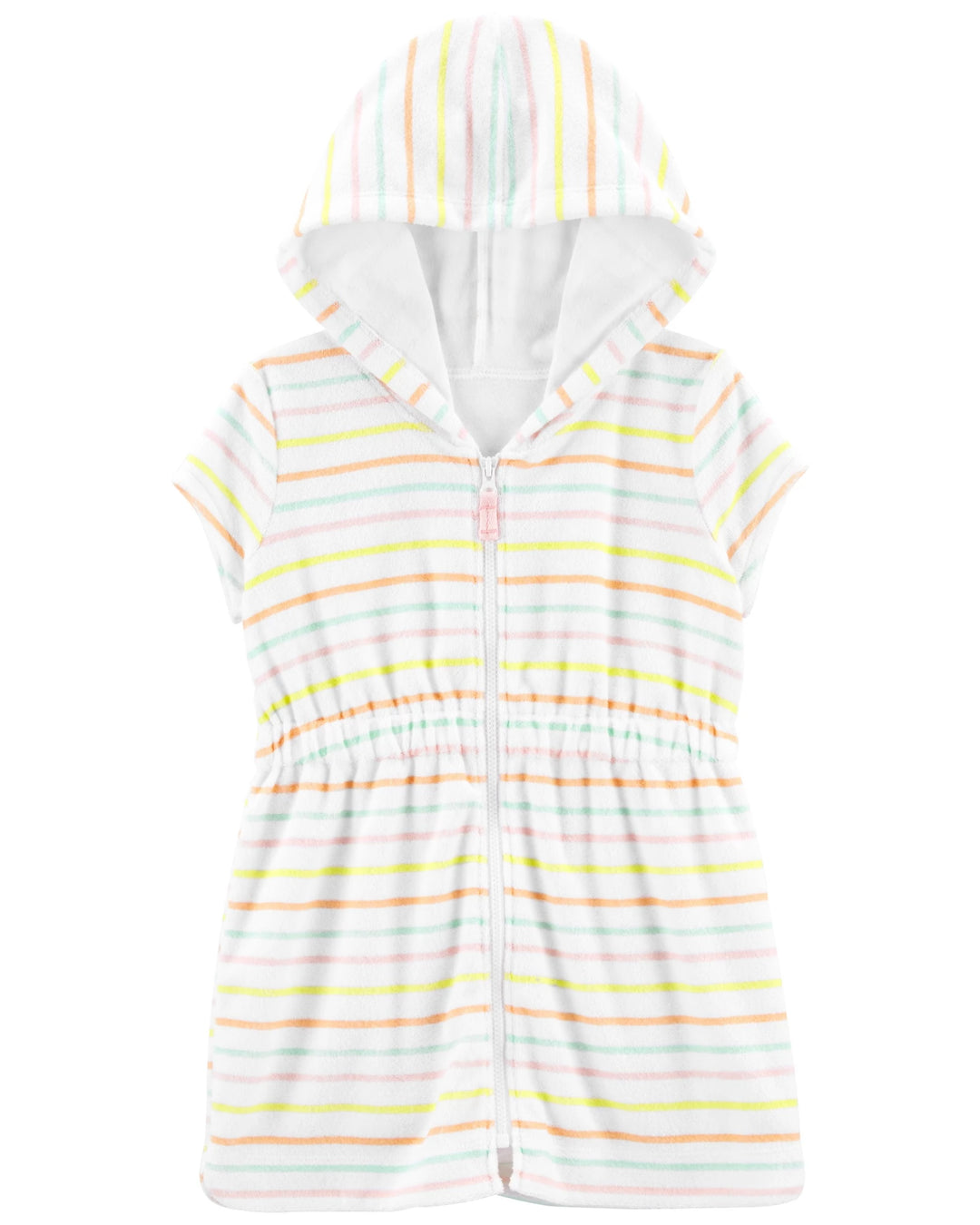 CARTERS BEBE NIÑA BATA TOALLA STRIPE