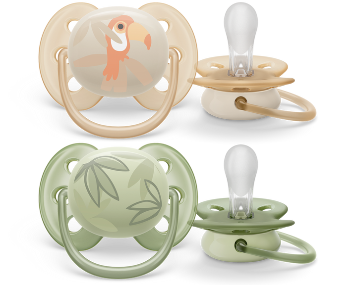 AVENT CHUPETES ULTRA SOFT 0-6M NIÑO 2PCS