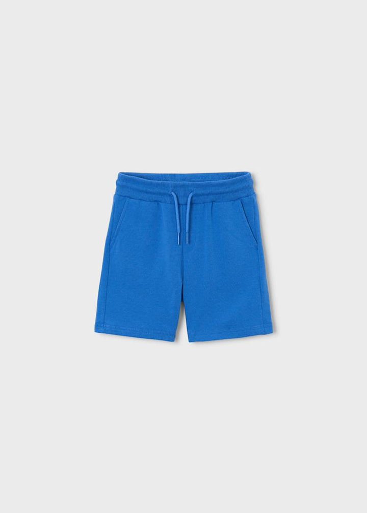Mayoral Short Felpa Basica Azul para Niño