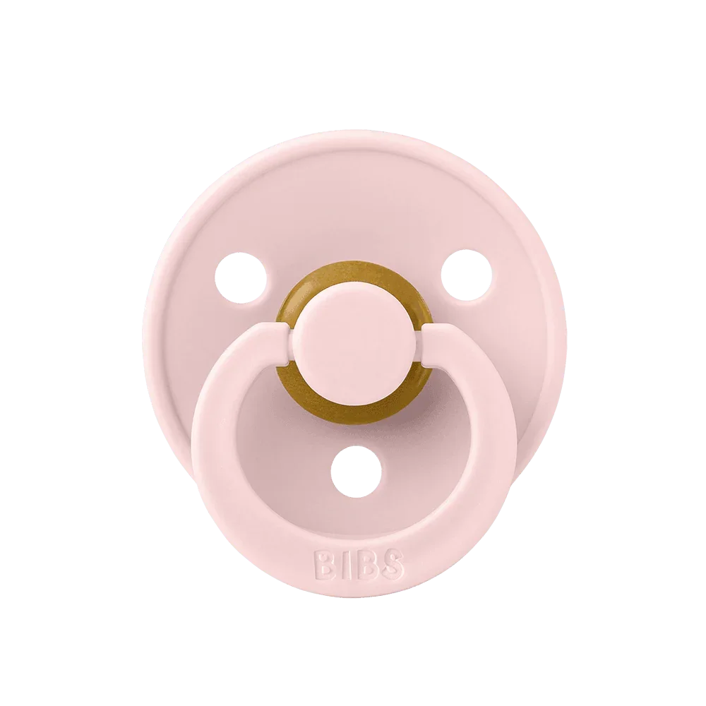 BIBS CHUPO LATEX SIZE1 BLOSSOM/DUSKY LILAC 2PK