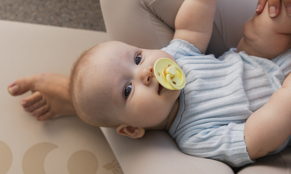 BIBS CHUPO LATEX SIZE2 IVORY/SAGE 2PK