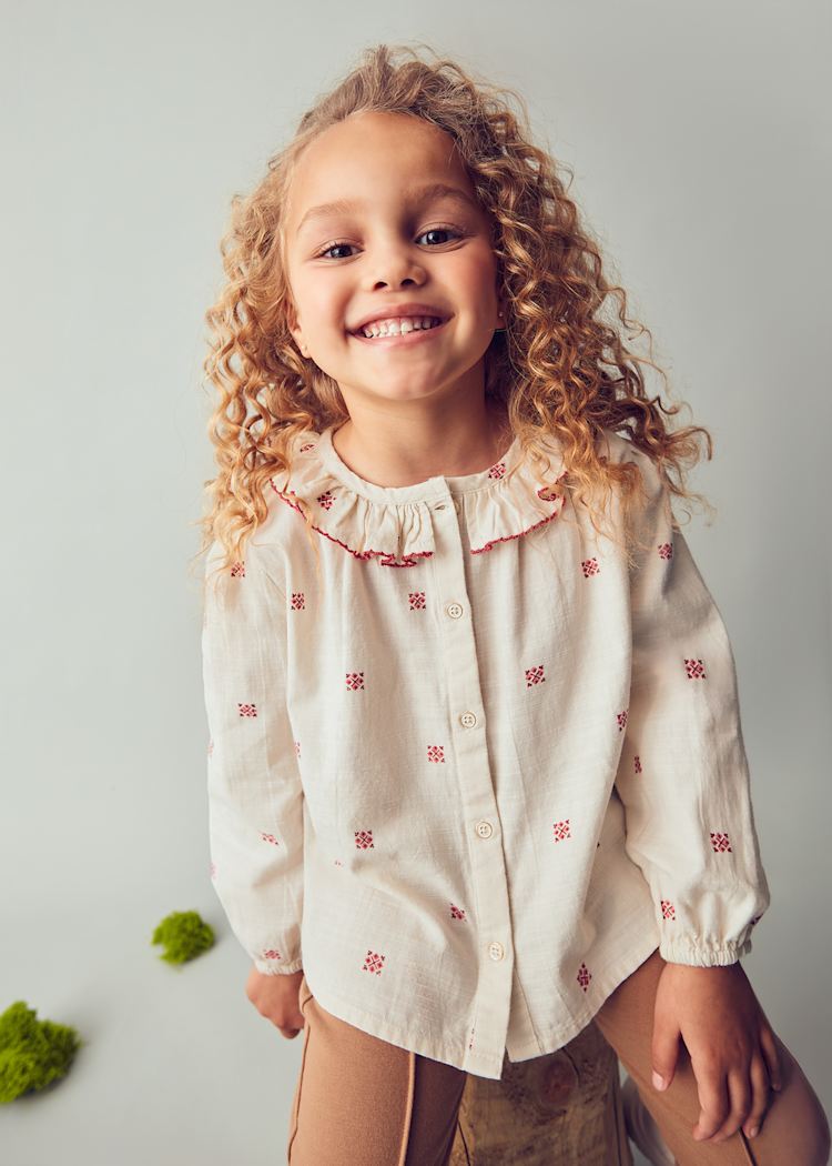 MAYORAL NIÑA BLUSA MACCHIATO