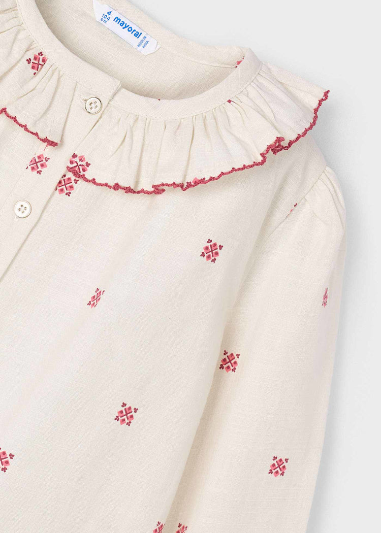 MAYORAL NIÑA BLUSA MACCHIATO