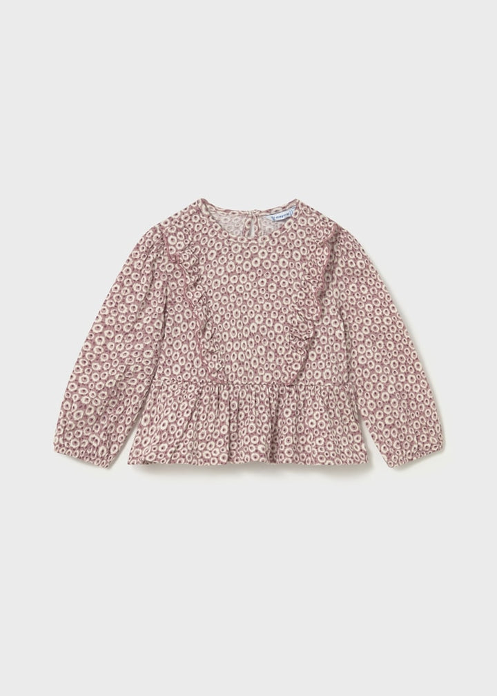 MAYORAL BEBE NIÑA BLUSA BAMBULA KNIT PRINT CRYSTAL