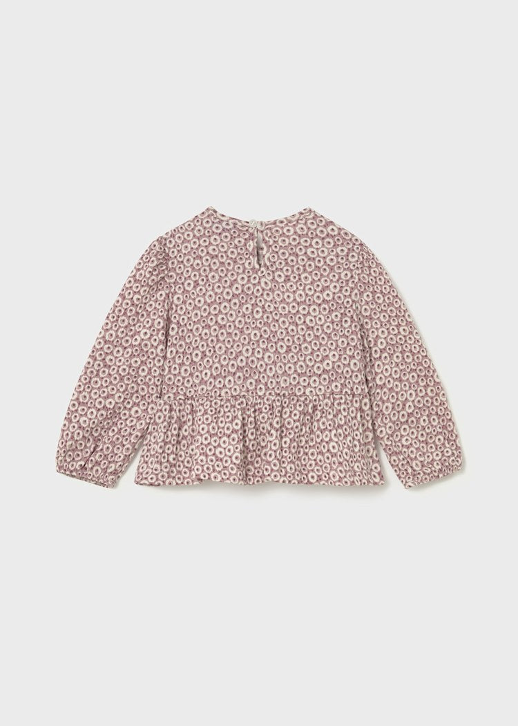 MAYORAL BEBE NIÑA BLUSA BAMBULA KNIT PRINT CRYSTAL