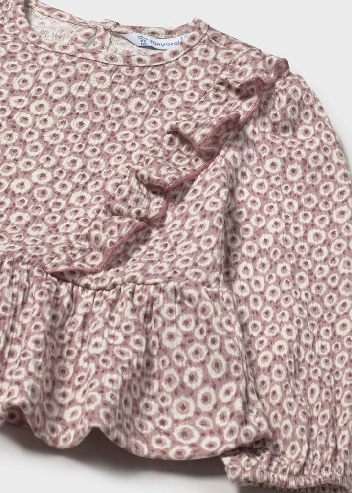 MAYORAL BEBE NIÑA BLUSA BAMBULA KNIT PRINT CRYSTAL