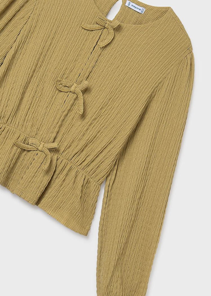 MAYORAL NIÑA BLUSA KNIT TOP OIL