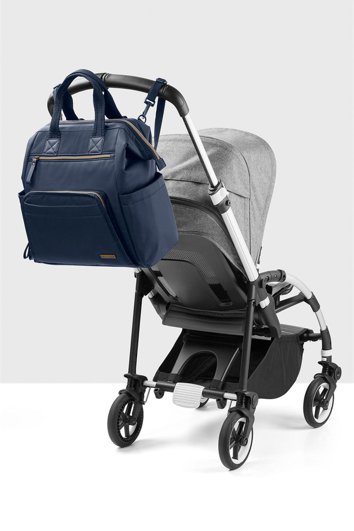 SKIP HOP PAÑALERA MAINFRAME WIDE OPEN (AZUL MARINO)