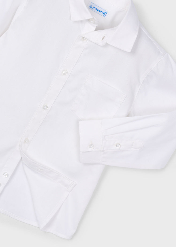 MAYORAL NIÑO CAMISA BASIC WHITE